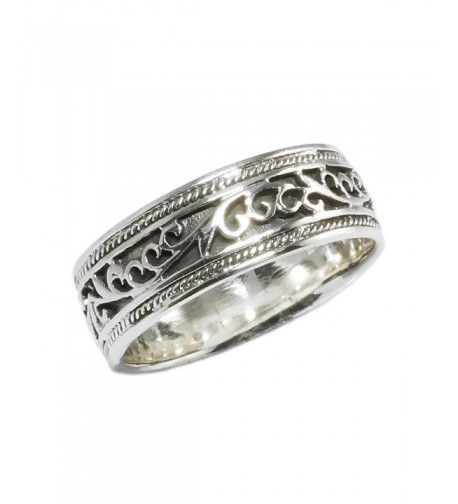 Sterling Silver Antique Style Wedding