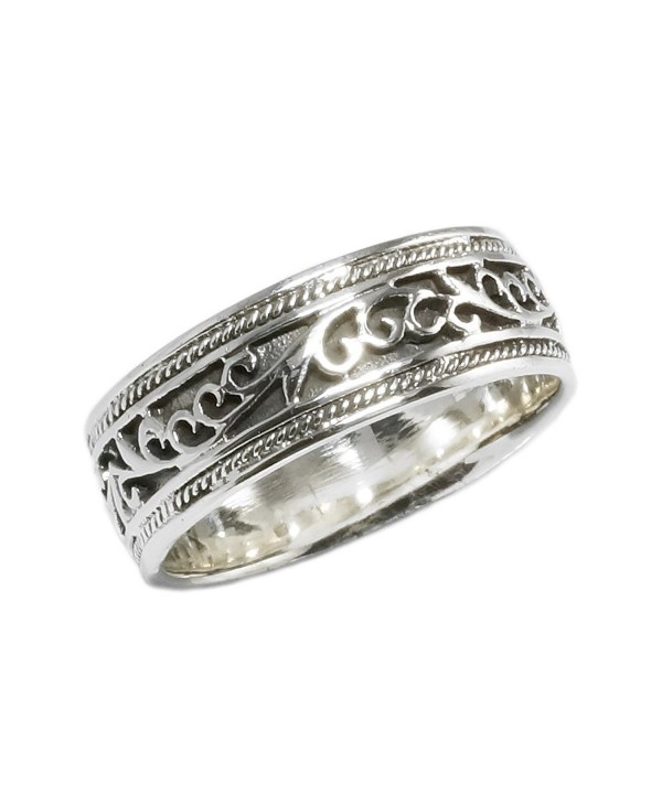 Sterling Silver Antique Style Wedding