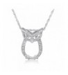 Sterling Silver Diamond Pendant Necklace 18inch