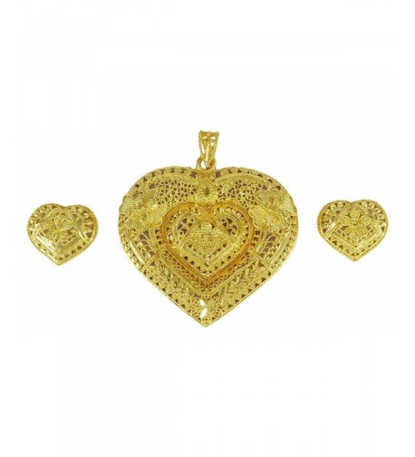 Banithani Goldplated Pendant Earring Traditional