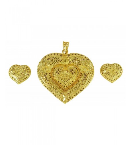 Banithani Goldplated Pendant Earring Traditional