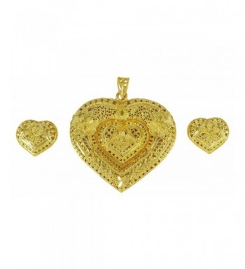 Banithani Goldplated Pendant Earring Traditional