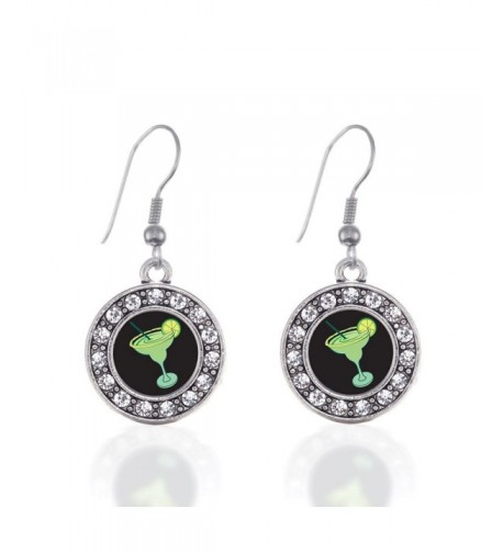 Margarita Lovers Earrings Crystal Rhinestones