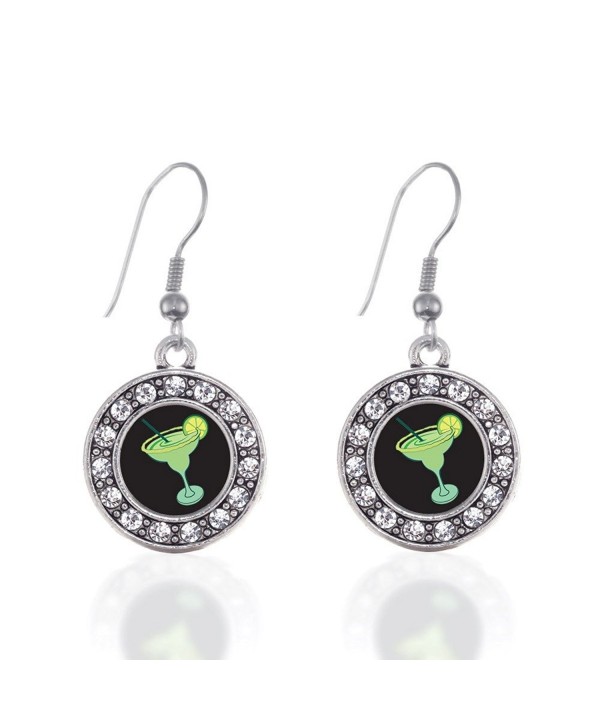 Margarita Lovers Earrings Crystal Rhinestones