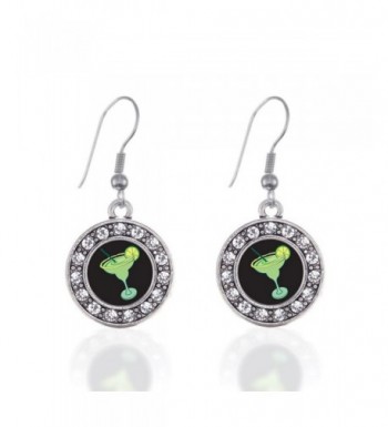 Margarita Lovers Earrings Crystal Rhinestones