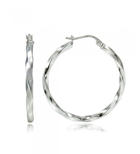 Hoops Loops Sterling Silver Earrings