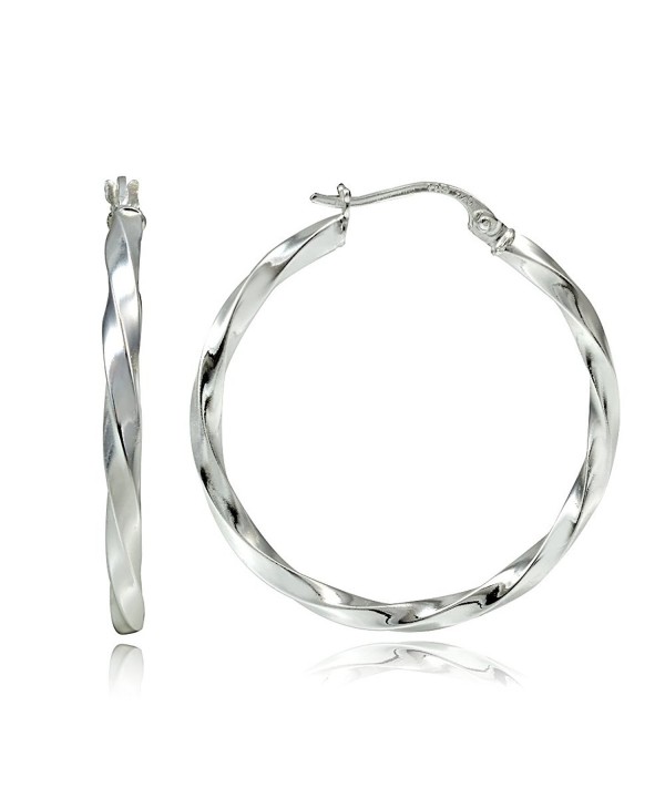 Hoops Loops Sterling Silver Earrings