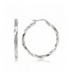 Hoops Loops Sterling Silver Earrings