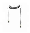 Lux Accessories Black Triangle Choker