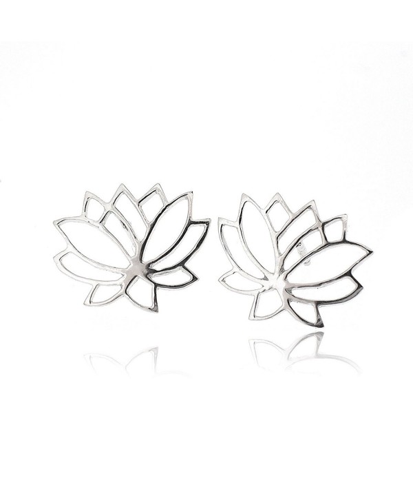 Sovats Flower Earring Sterling Rhodium Sovats Flower Earring Sterling Rhodium