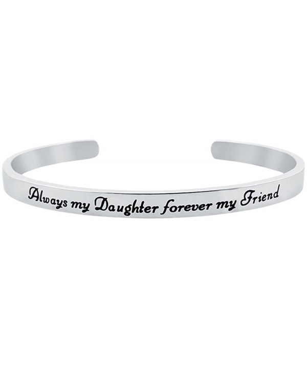 Daughter Bracelet Inspirational Sentimental Stainless