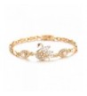 Plated Cubic Zirconia Tennis Bracelet