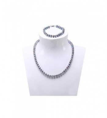 7 7 5mm Freshwater Pearl Necklace Bracelet