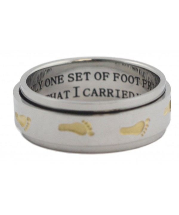 Footprints Sand Spinner Inspirational Wedding