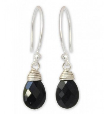 NOVICA Spinel Sterling Earrings Glowing