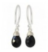 NOVICA Spinel Sterling Earrings Glowing