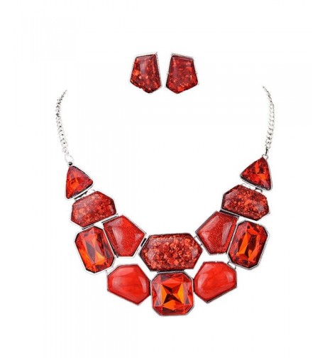 Fabal Fashion Crystal Necklace Statement