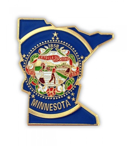PinMarts State Shape Minnesota Lapel