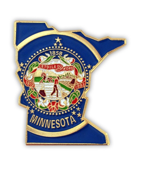 PinMarts State Shape Minnesota Lapel