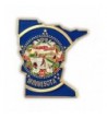 PinMarts State Shape Minnesota Lapel