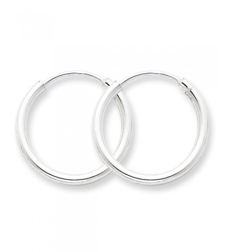 Sterling Silver Polished Endless Earrings