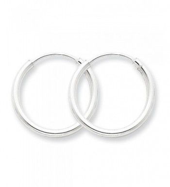 Sterling Silver Polished Endless Earrings