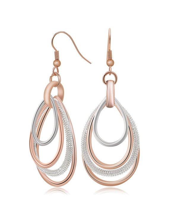 Kemstone Elegant Multilayer Earrings Accessory