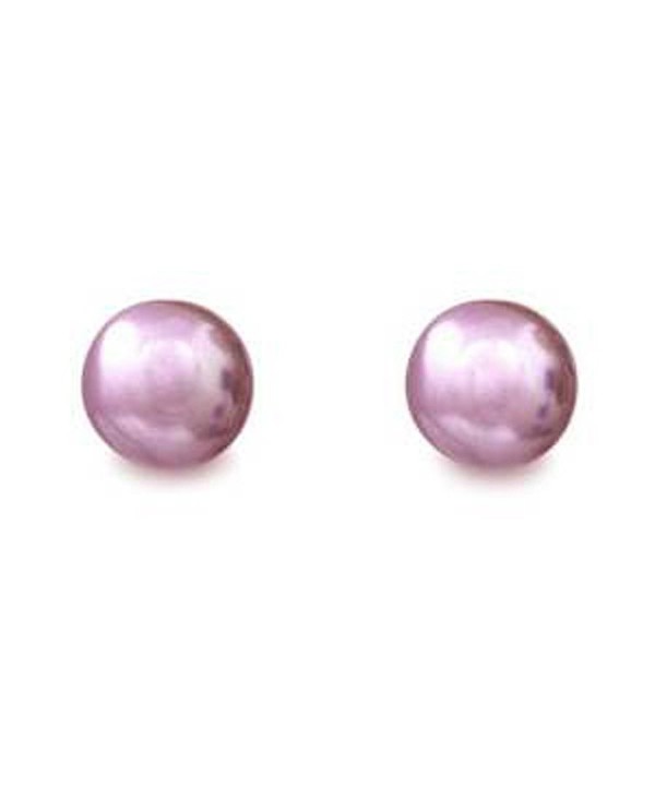 Classic Purple Blush Color Earrings