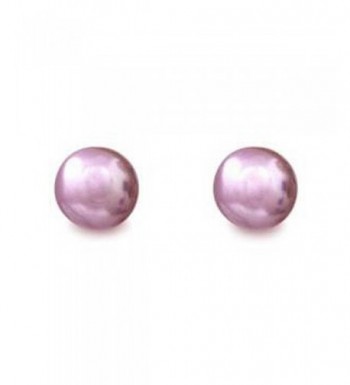 Classic Purple Blush Color Earrings