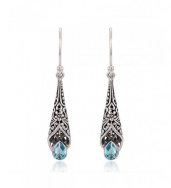 Sterling Silver Detailed Filigree Earrings