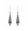 Sterling Silver Detailed Filigree Earrings