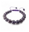 KONOV Gemstone Amethyst Bracelet Adjustable