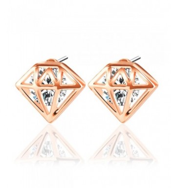 UHIBROS Earrings Hypoallergenic Stainless Zirconia