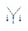 Synthetic Pacific Swarovski Crystal Necklace