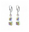 Earrings Swarovski Elements Sterling Lever Back