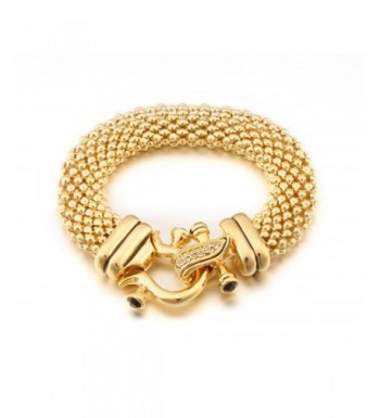 DESIGNER INSPIRED 14KT BRACELET MAGNETIC CLASP 8in