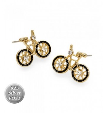 Crystal Rhinestone Bicycle Fashion Earrings